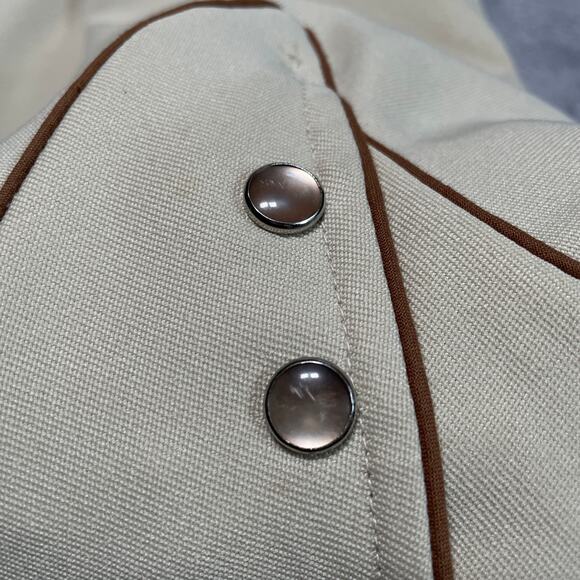 H Bar C Nevada Shirt 32 Vintage California Ranchwear Pearl Snap Rodeo Rockabilly - Picture 6 of 12